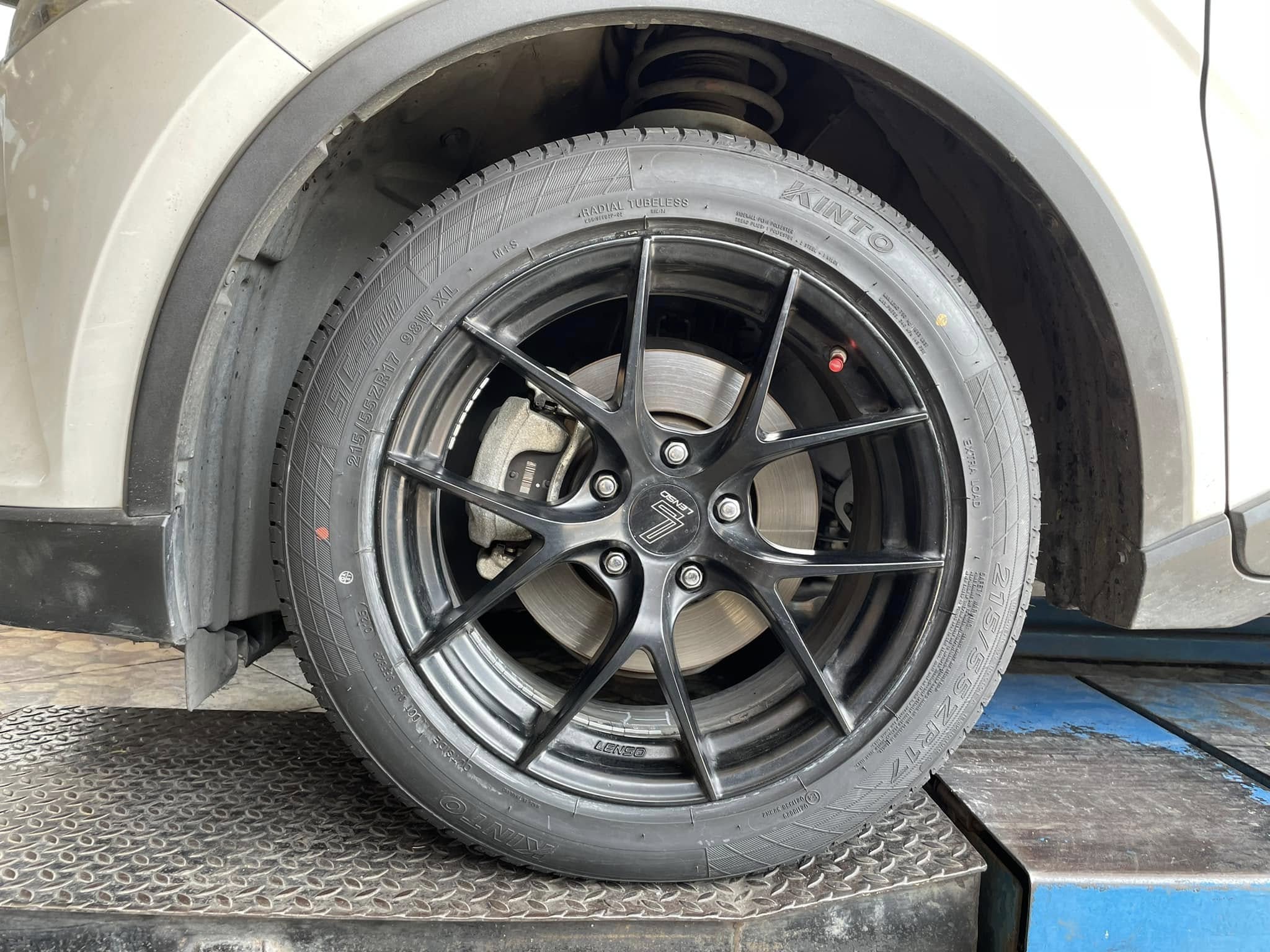 #TOYOTA_CHR🛞เปลี่ยนยาง #KINTO_SC900_215/55R17