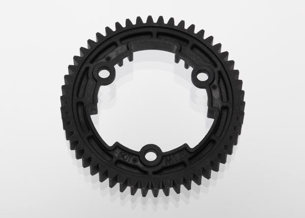 6448 Spur gear, 50-tooth (1.0 metric pitch)