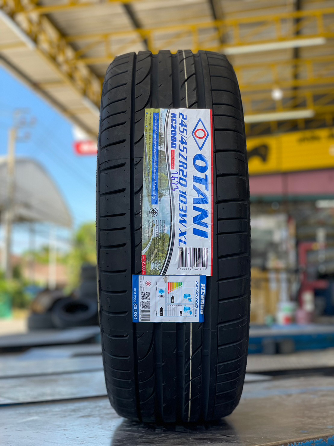 OTANI KC2000 245/45R20 ยางใหม่ปี2023 ราคาพิเศษพร้อมติดตั้งฟรี สามารถสอบถามเพิ่มเติมได้ค่ะ