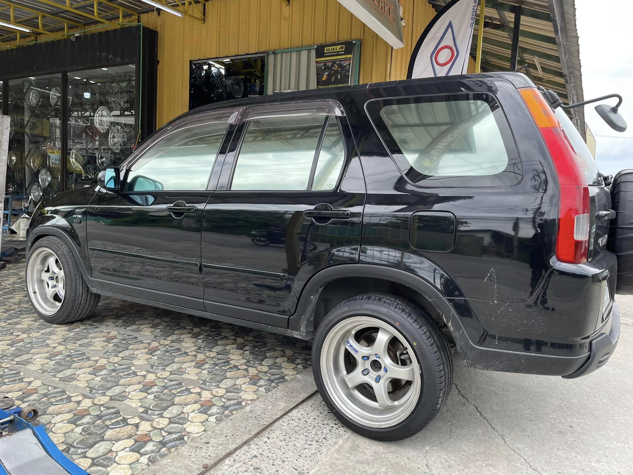 #HONDA_CR-V เปลี่ยนยาง #KINTO_SC900_235/45R18