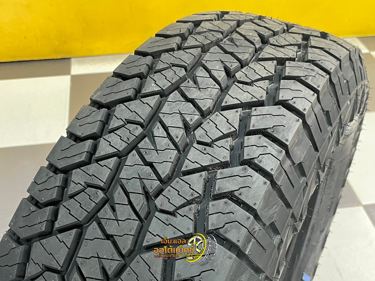 ยางใหม่ HANKOOK Dynapro AT2 Xtreme (RF12) 245/70R16 ยางใหม่ปี2024 ยางตัวหนังสือสีขาว
