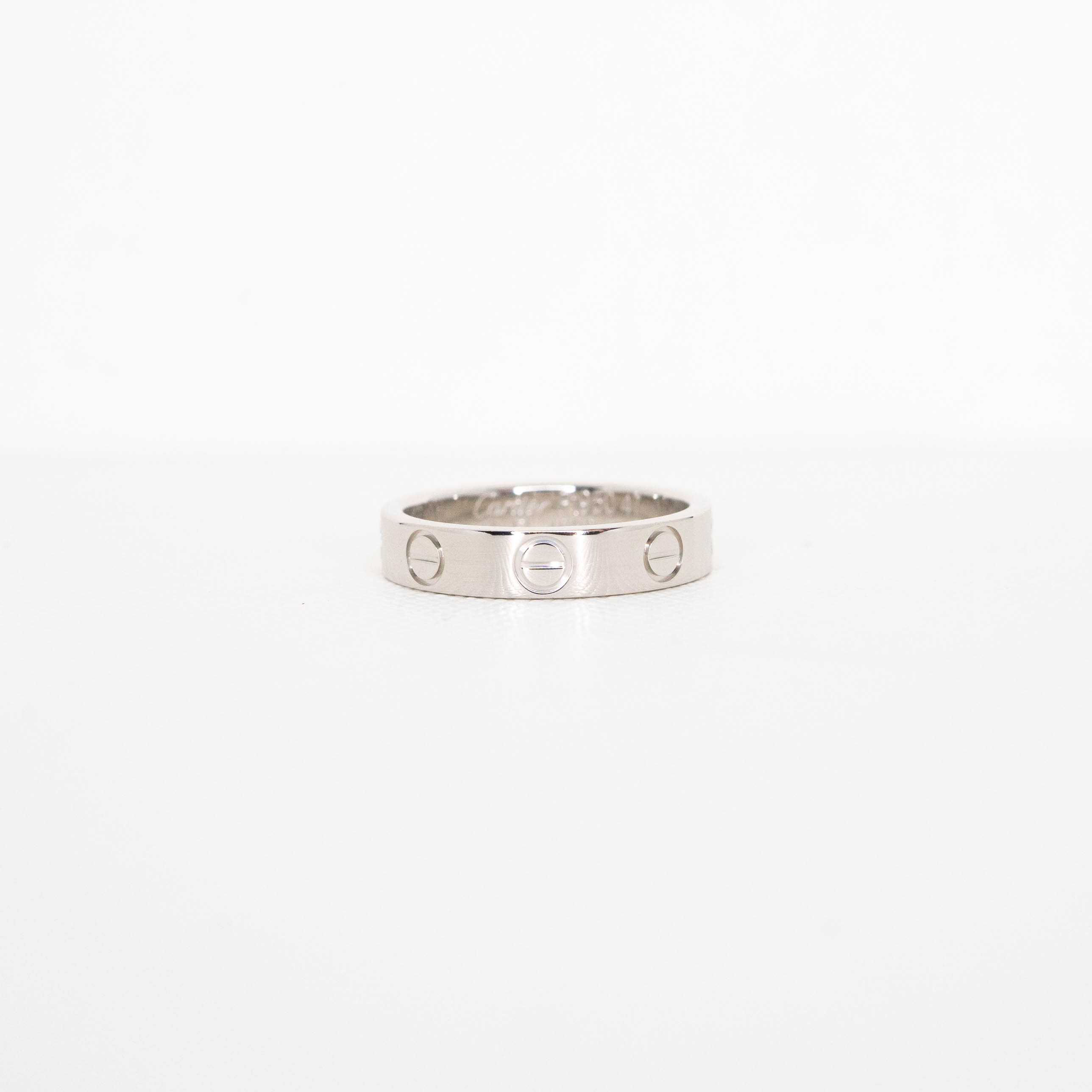 แหวน Cartier Love band Platinum950 ไซส์ 47# (Used) +กล่องและการ์ด