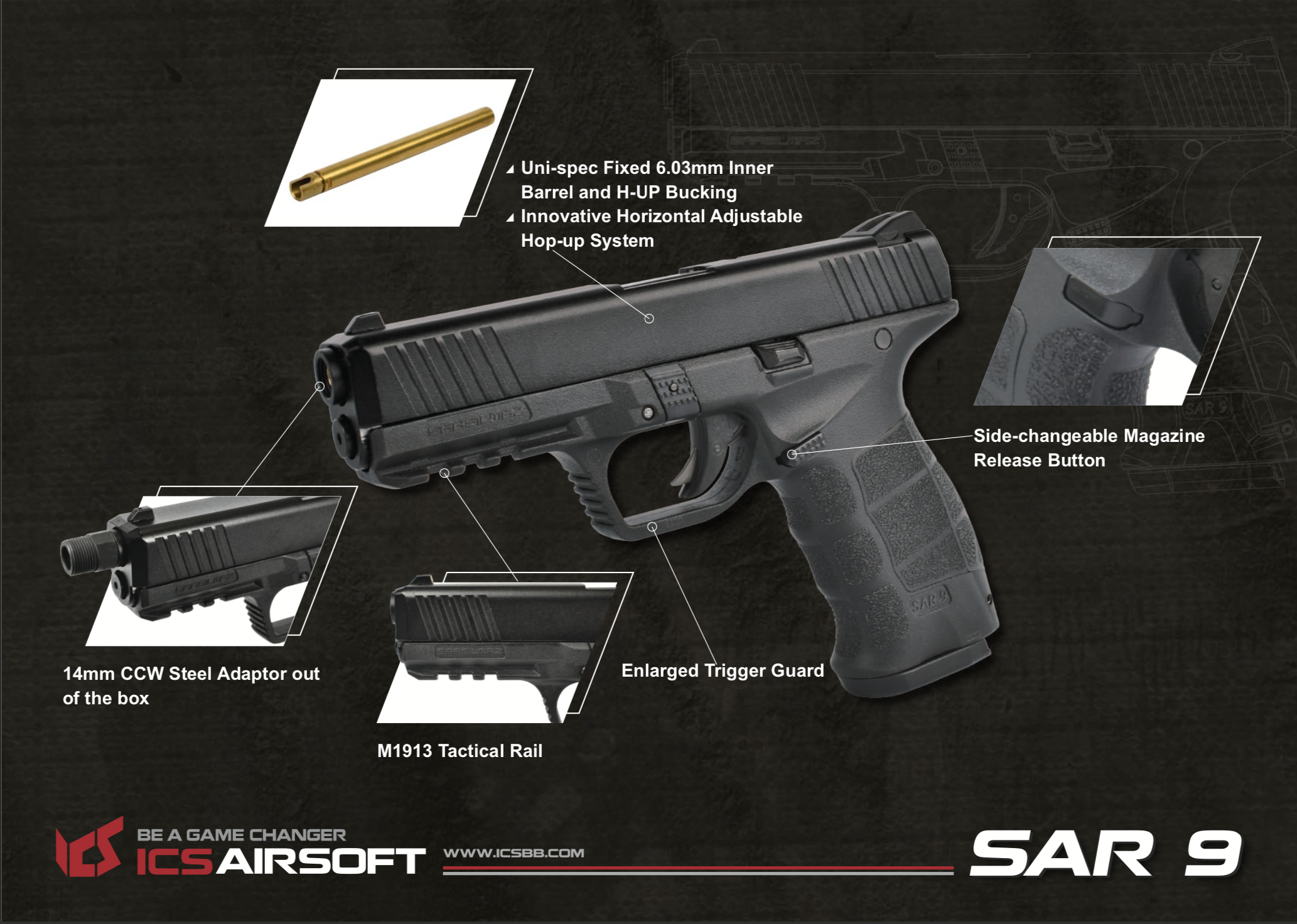 BLE-009-SB-2 SARSILMAZ SAR 9.II