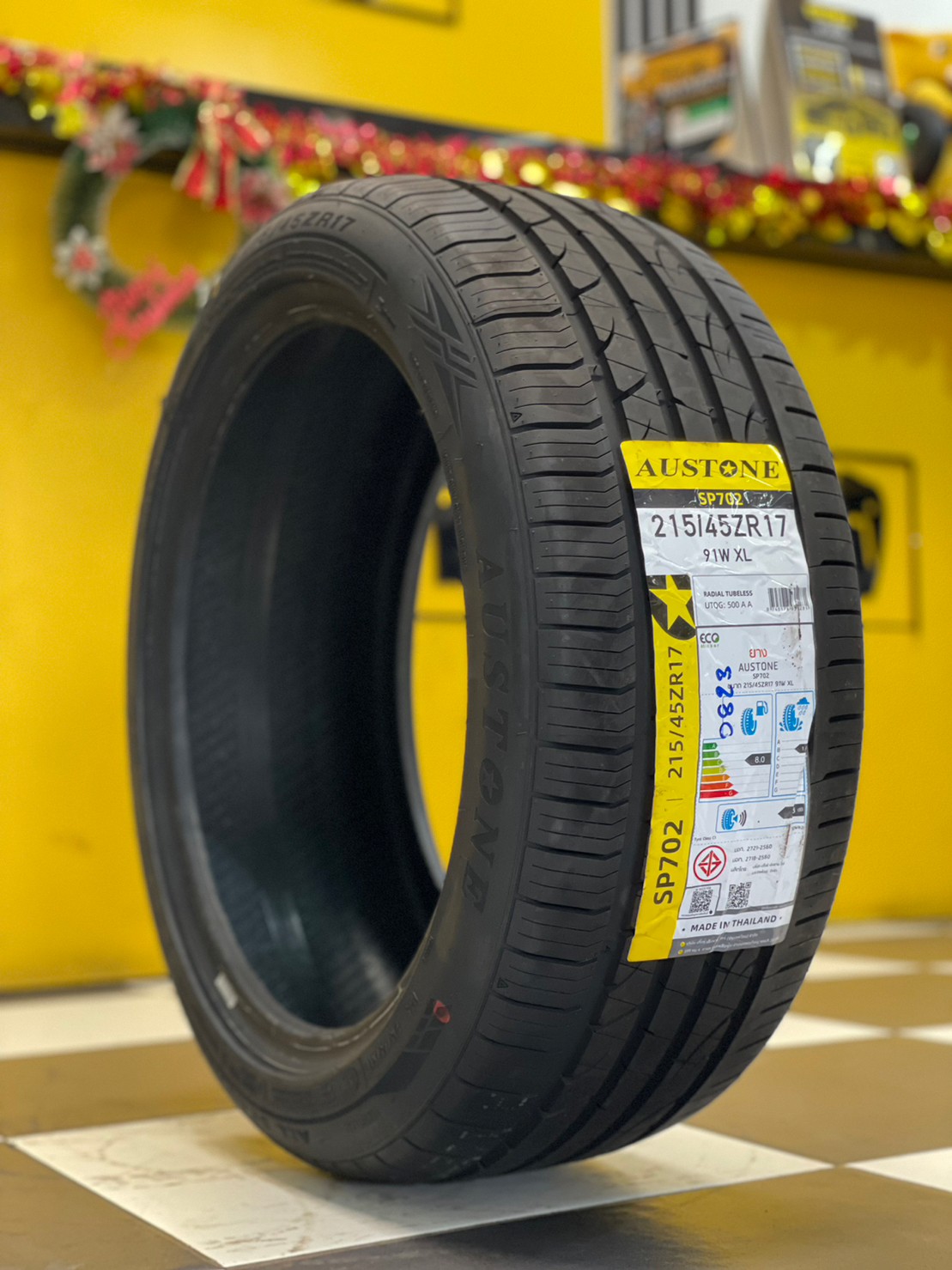 AUSTONE 215/45R17 SP702 ยางใหม่ปี2023