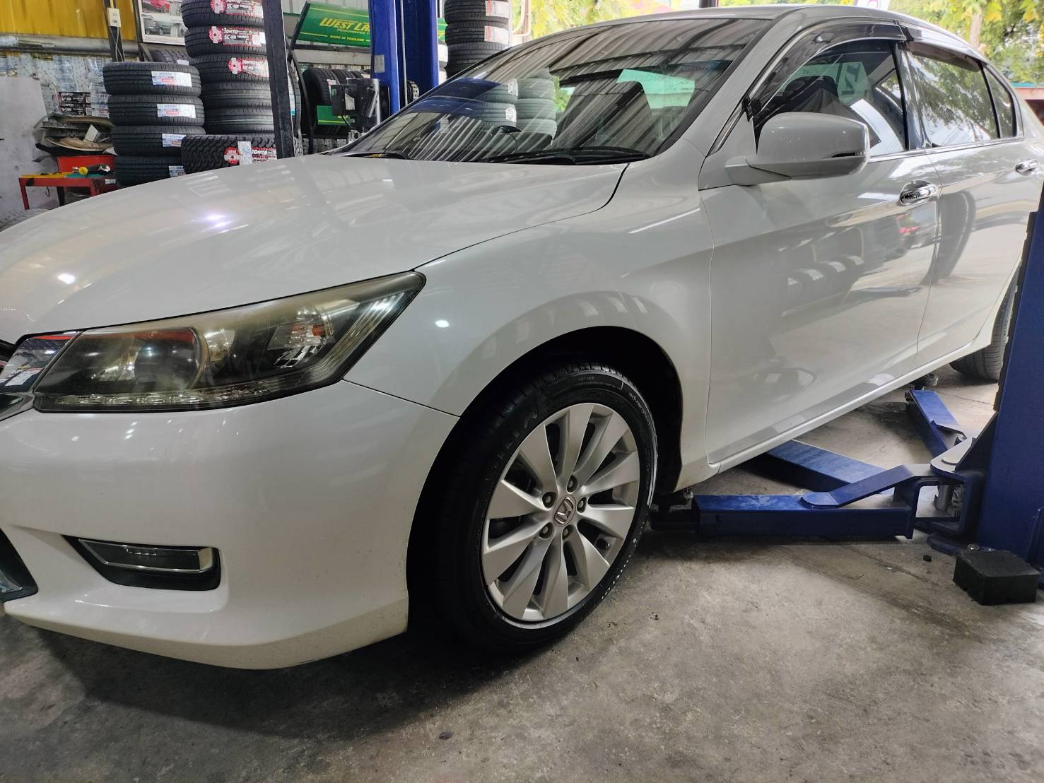 HONDA_ACCORD เปลี่ยนยาง🛞 #GITI_P10_225/50R17