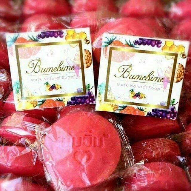 Bumebime Mask Natural Soap สบู่บุ๋มบิ๋ม แพคเกจใหม่ 100g.