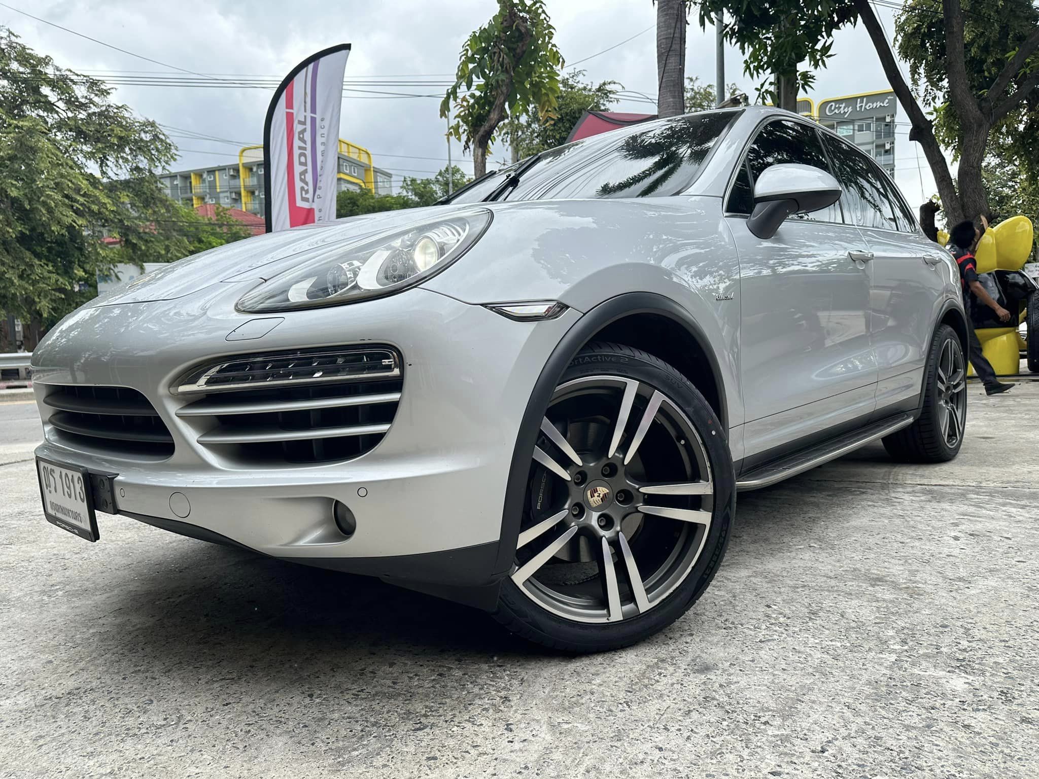 PORSCHE_CAYENNE เปลี่ยนยาง 🛞 #GT RADIAL SPORT Active2 295/35R21 ยางใหม่ปี2024
