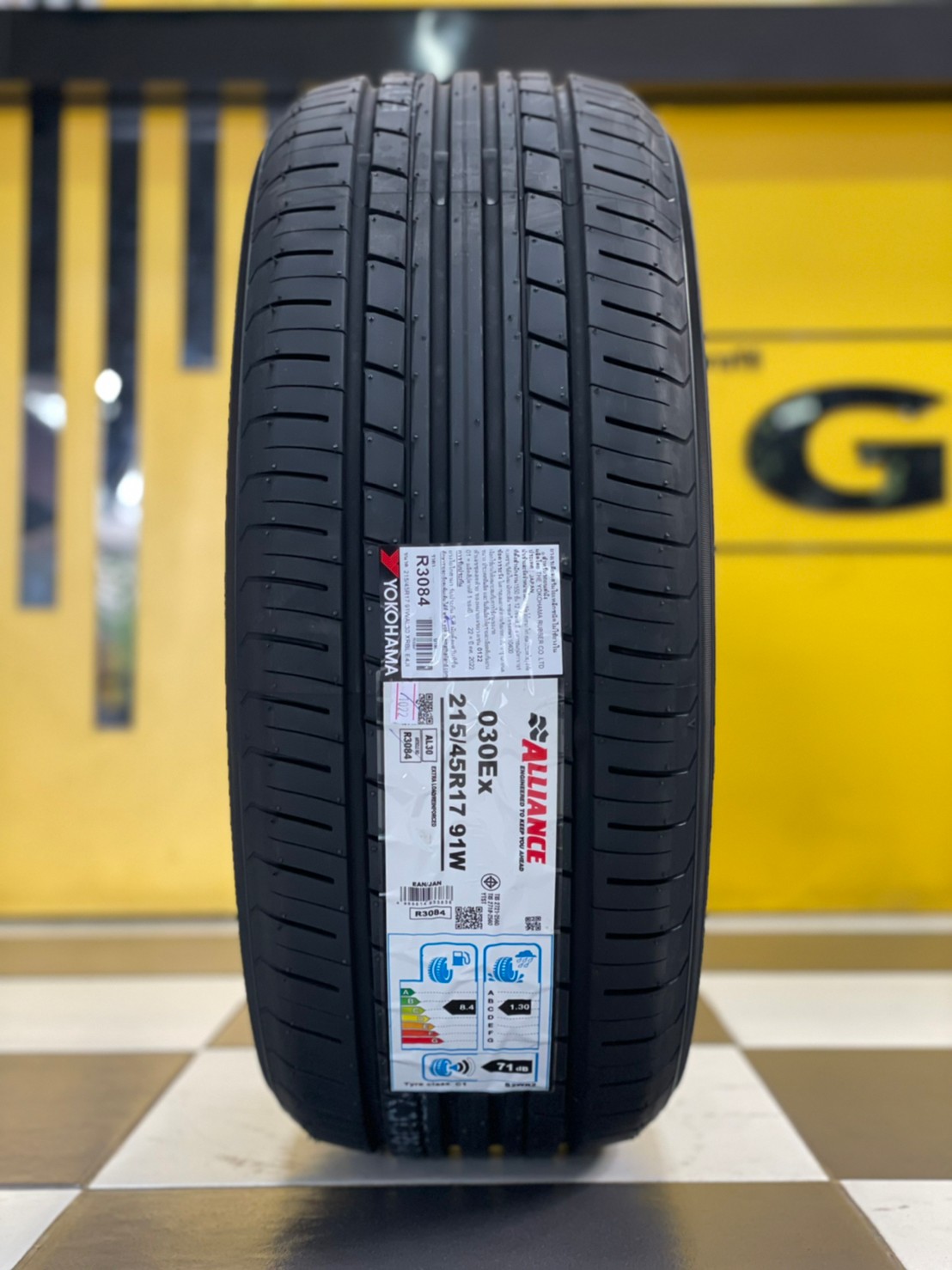 ยางใหม่ 215/45R17 ALLIANCE by YOKOHAMA ยางใหม่ปี2022