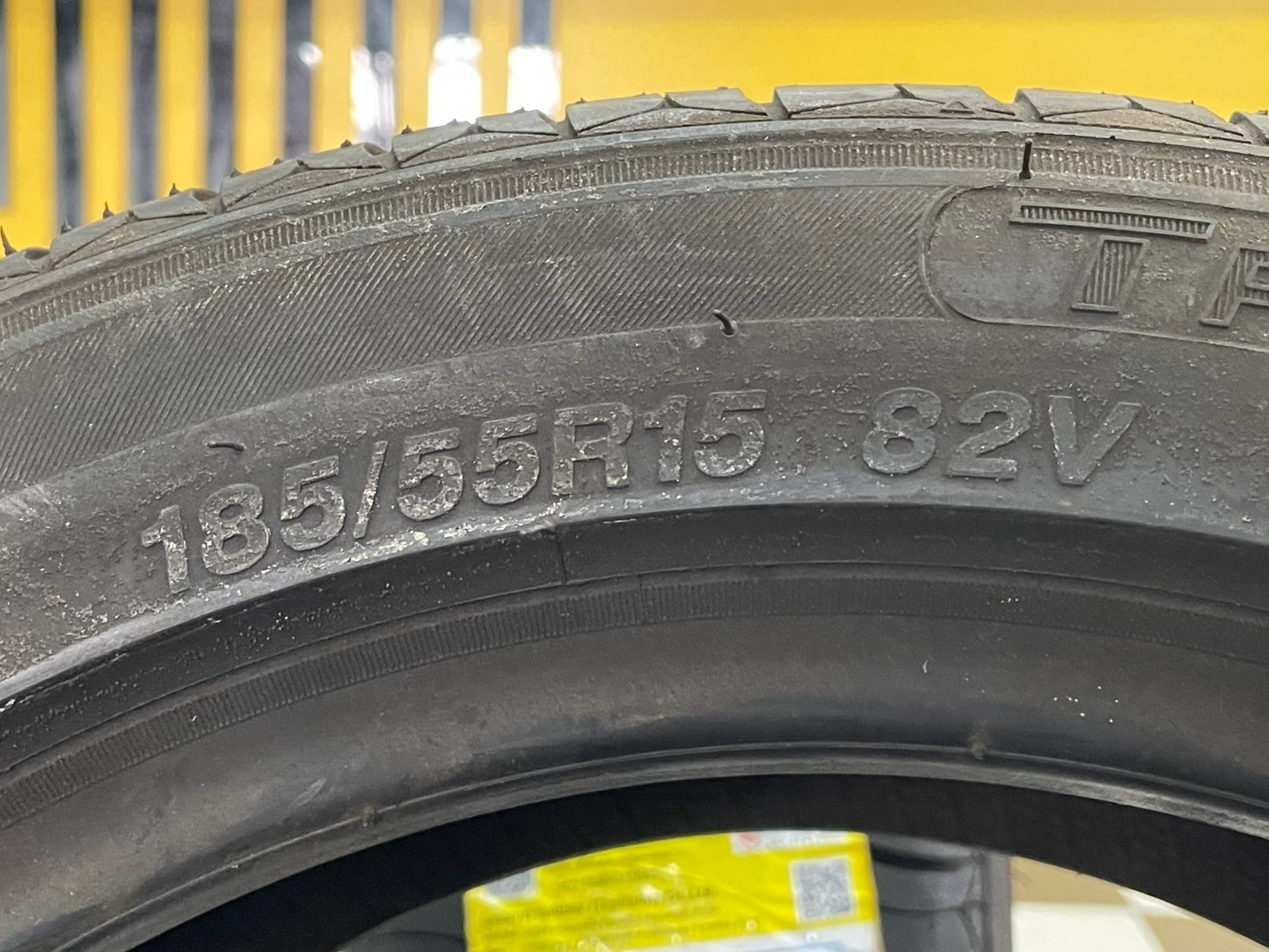 ยางใหม่ #TBB_TIRES 185/55R15 ยางใหม่ปี2021 มี2เส้น 1400บาท