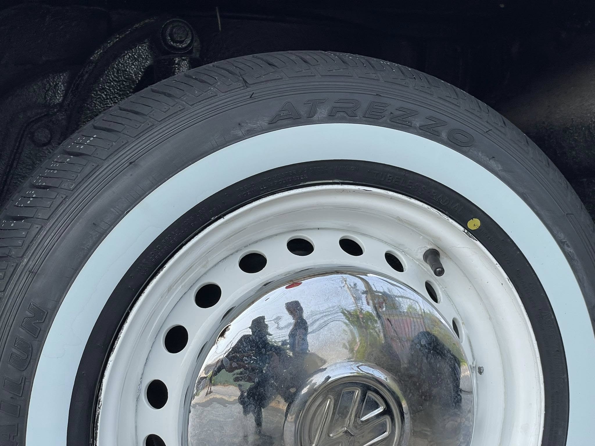 🛞❤️ #Volkswagen_Samba 🚘เปลี่ยนยาง 🛞🐘#SAILUN ขอบขาว185/70R14