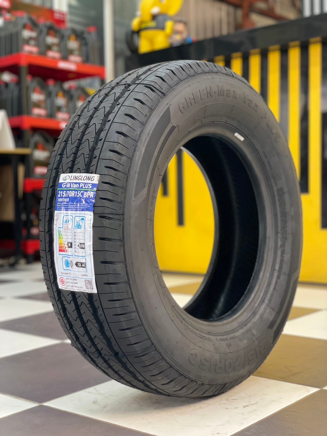 ยางหลิงหลง ยางผลิตไทย Linglong Vanplus 215/70R15 ยางใหม่ ปี2024