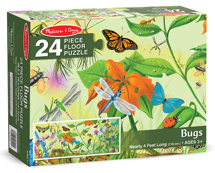 420 Bugs Jumbo Jigsaw Floor Puzzle Age: 3 Years+