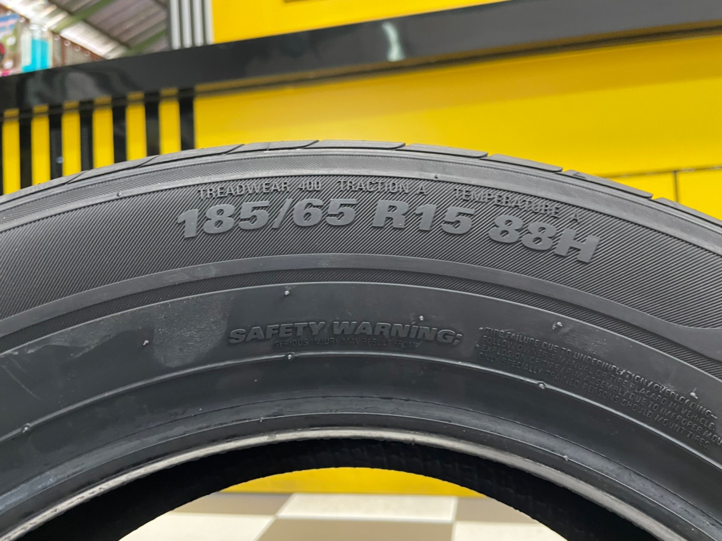 MARSHAL MH12 185/65R15 ยางใหม่ปี2022 ยางสมรรถนะสูงนุ่มเงียบ