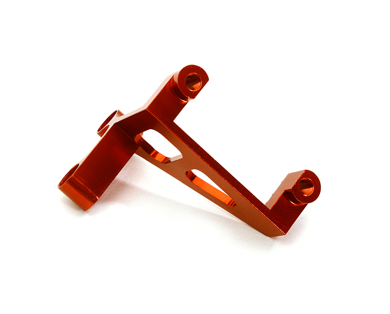 INT-C27972RED Machined Alloy 2 Speed Servo Mount for Traxxas TRX-4 Scale & Trail Crawler