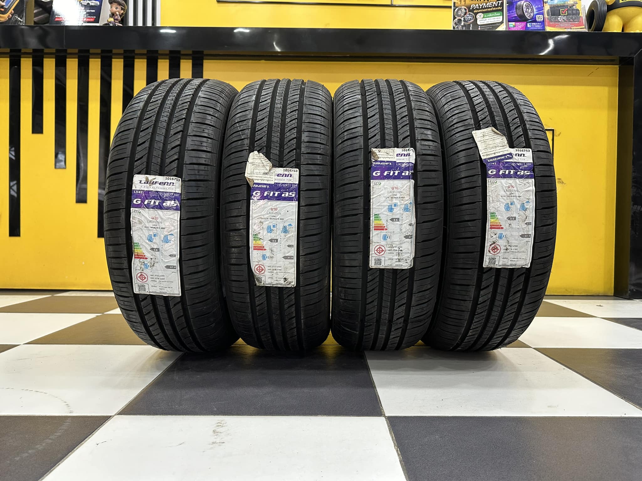 🔥#ยางใหม่ปีเก่า🔥 #Laufenn G Fit As 195/60R15 ยางใหม่ปี21