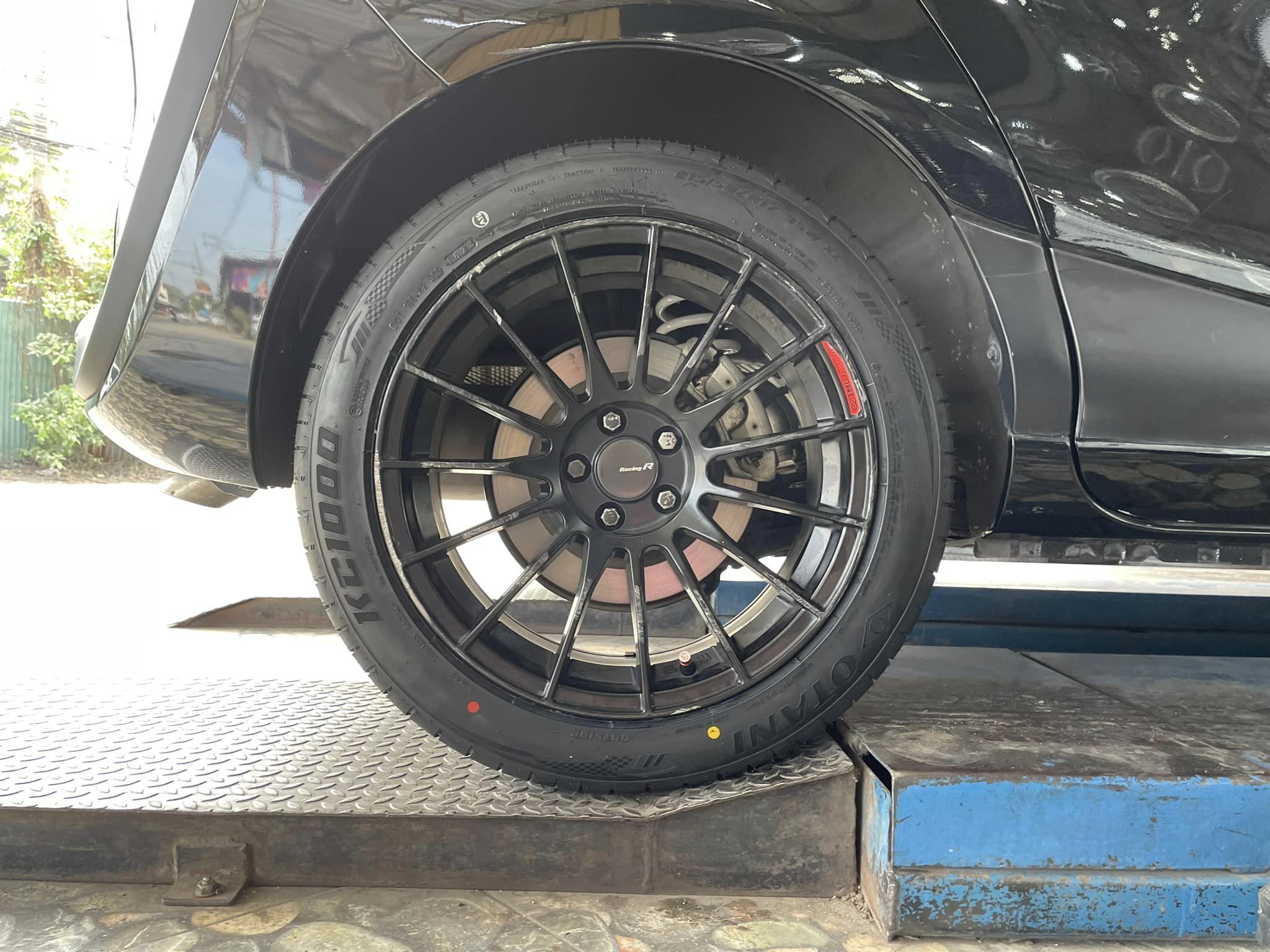 🚗 #TOYOTA_SIENTA❗️🌟🎉 #มั่นใจใช้ยางโอตานิ #OTANI_KC1000_215/50R17