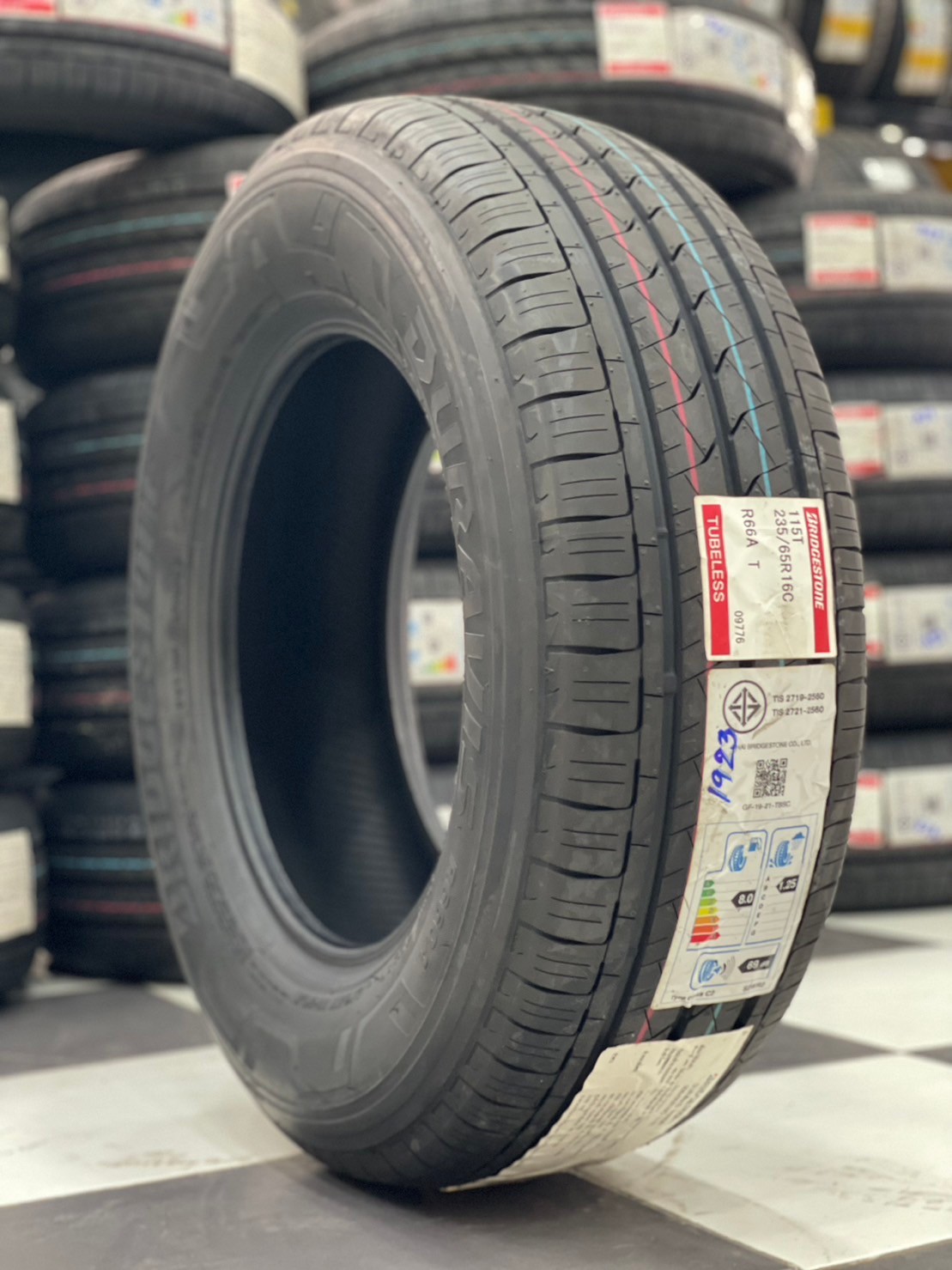 #Bridgestone #235/65R16 R66A💥💥 #made in japan ปี2023👈