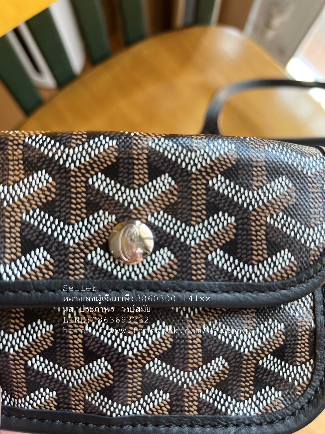 Goyard Anjou Mini Bag มือสอง สีดำ