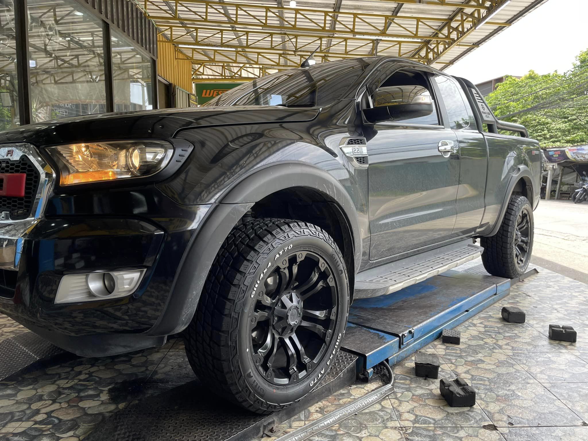 #FORD_RANGER เปลี่ยนยาง ยางจีที GITI 4x4 AT70 265/55R20