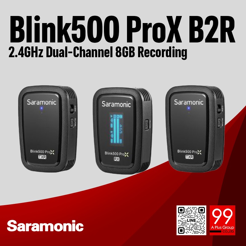 Saramonic - Blink500 ProX B2R 2.4GHz Dual-Channel