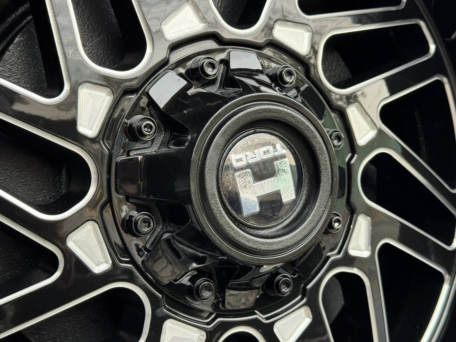 FORD_RANGER🚘เสริมหล่อ เป็นล้อสายลุย 🛞🐘#ล้อHAMMER H01 18X9 6X139.7 ET0 BKS