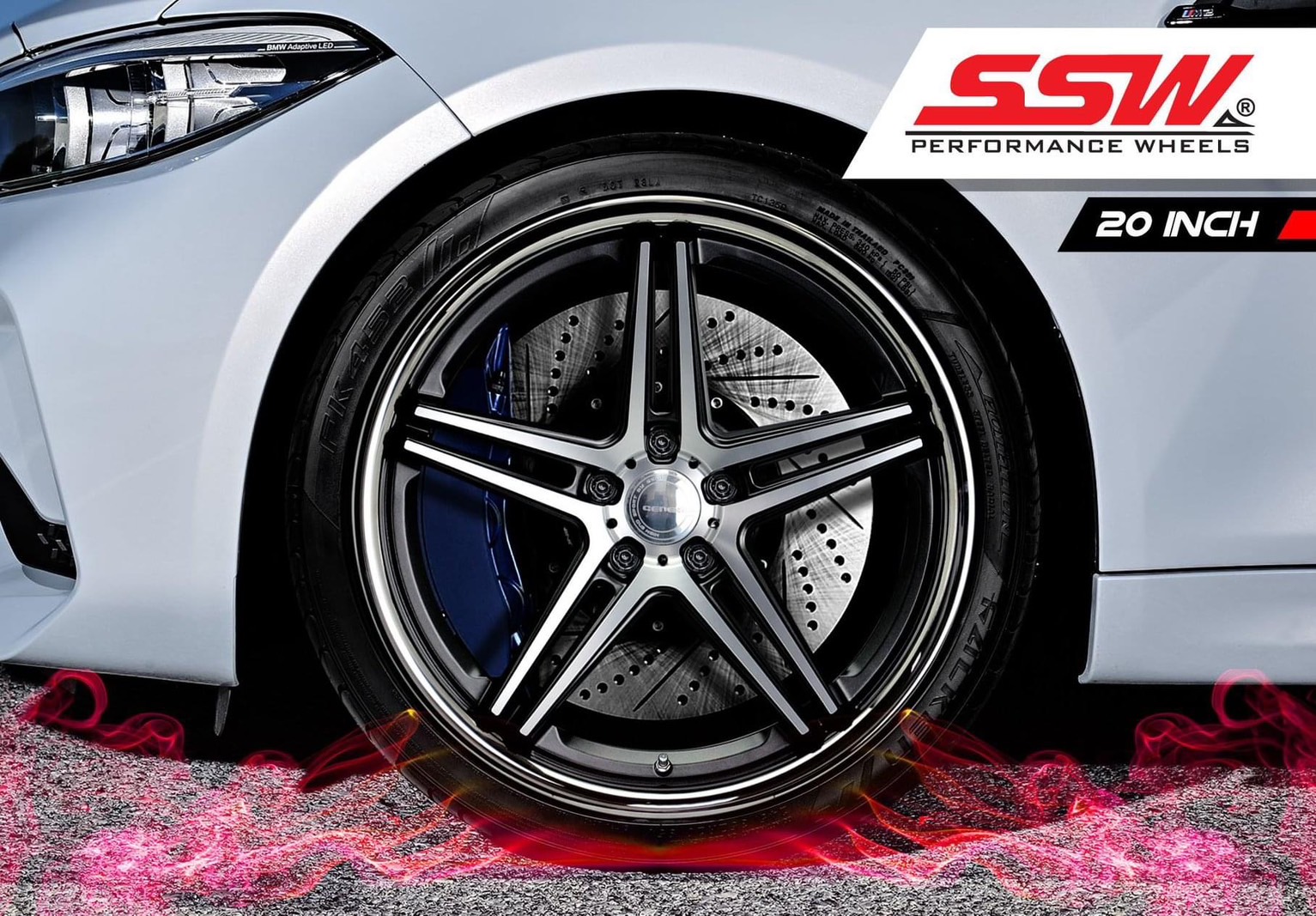 #ล้อแม็กซ์ใหม่ขอบ20 Promotion!!!! #SSW #S801 #ล้อแม็กซ์ขอบ20 20x8.5 ET35 5x120 20x10 ET35 5x120 (4วง)
