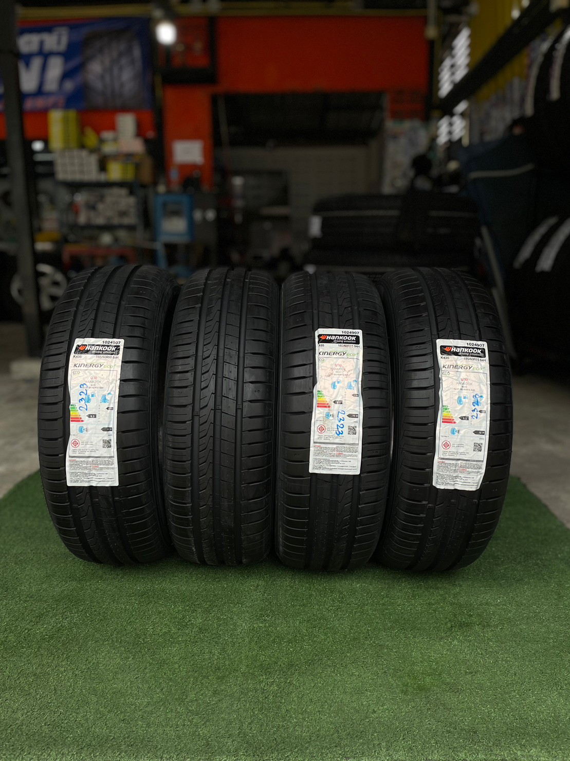 ยางใหม่ฮันคุ๊ก ยางHankook Kinergy Eco2 185/60R15 ยางใหม่ปี2023