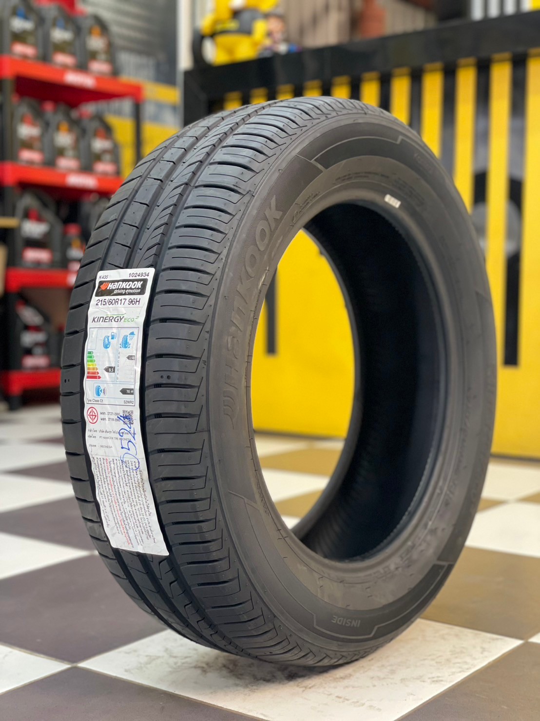 HANKOOK 215/60R17 รุ่น KINERGY ECO2 ยางใหม่ปี2024