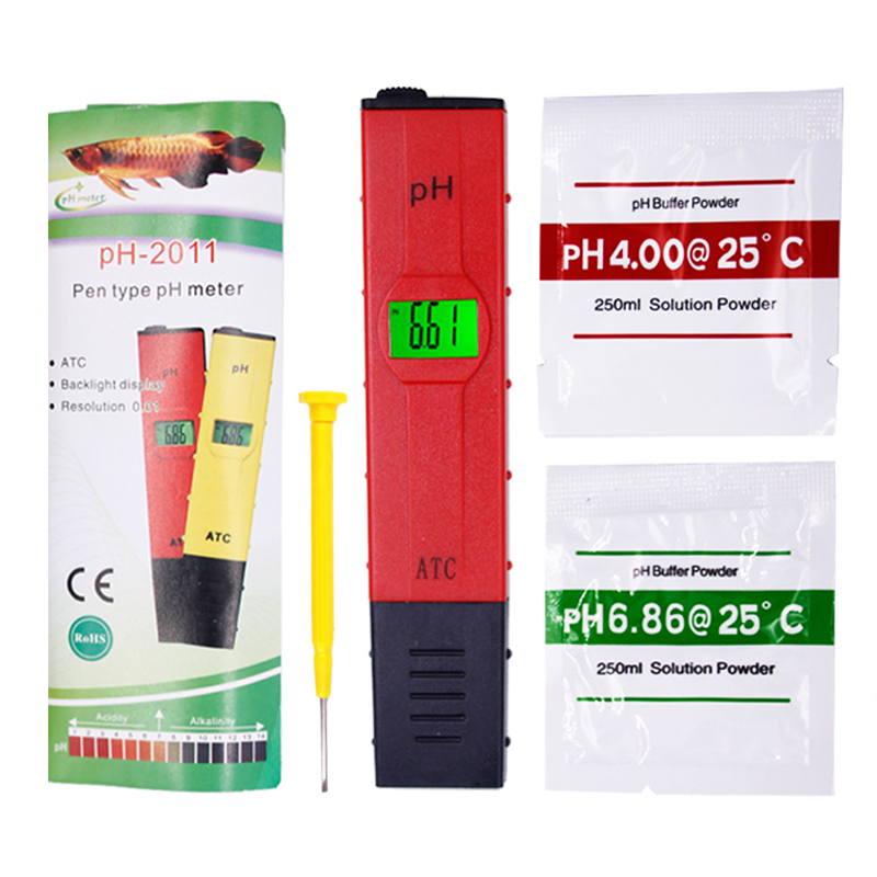 PH Meter ปากกาวัดค่า PH วัดระดับกรด-ด่าง ความแม่นยำสูง (Automatic Timperature Control)