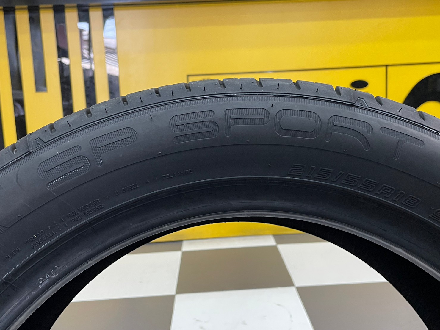 ยางใหม่ดันลอป DUNLOP SP SPORT FM800 215/55R18 ยางใหม่ปี2023