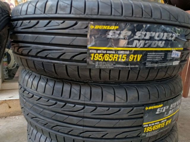 ยางใหม่ Dunlop SP SPORT LM704 195/65R15
