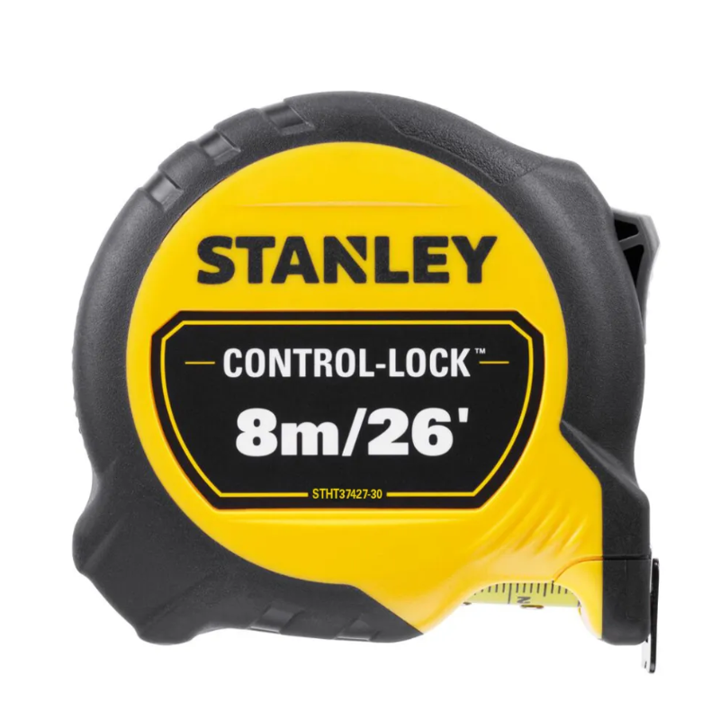 ตลับเมตร Control Lock 8M (มีตะขอแม่เหล็ก) รุ่น STHT37427-30 STANLEY