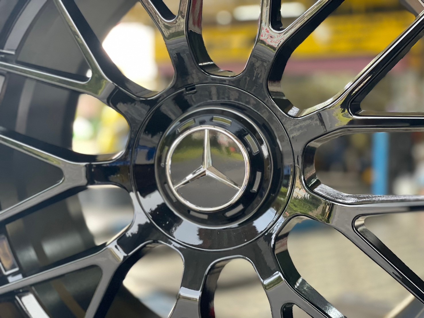 ล้อแม็กซ์ใหม่ สำหรับใส่รถ Mercedes-Benz ขอบ19" นิ้ว 5x112 ล้อเบาผลิตแบบ Flow Forming