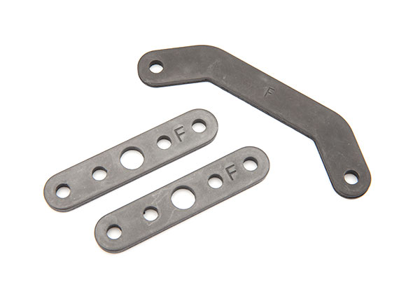 8926 Bulkhead tie bar, front, upper (1)/ lower (2) (steel)