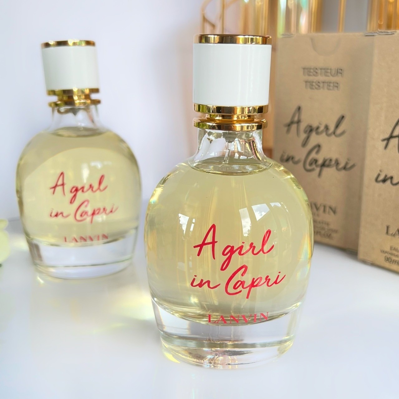 น้ำหอมผู้หญิงLanvin A Girl in Capri Eau De Toilette 90ml