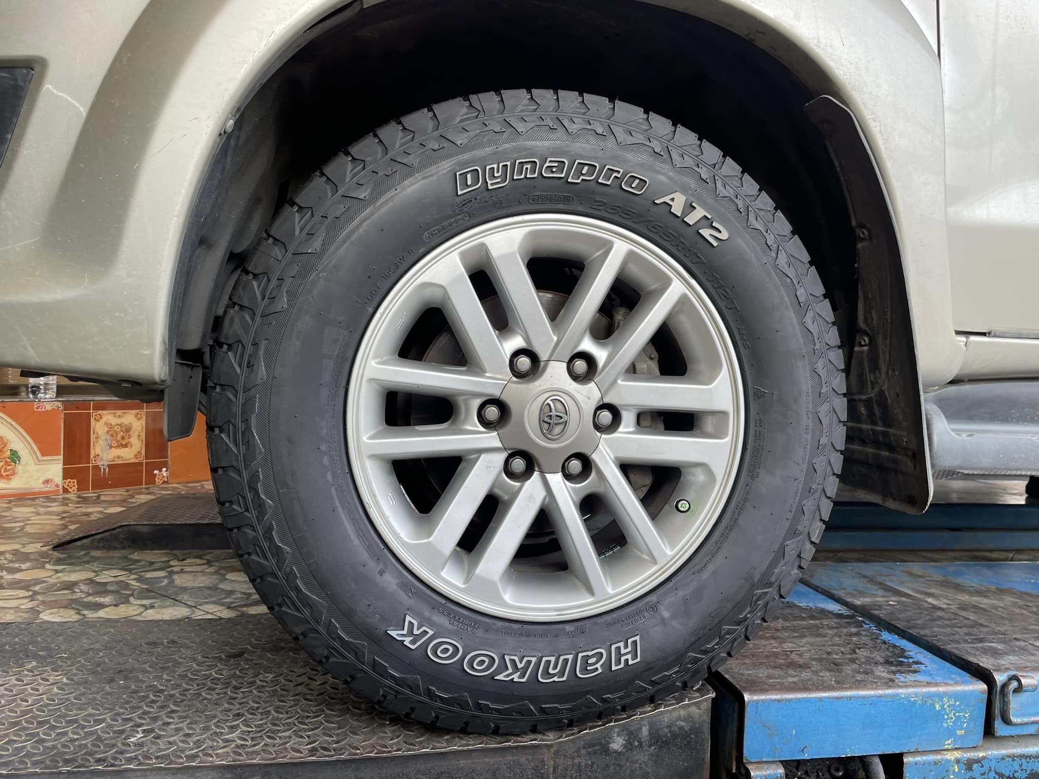 #TOYOTA_FORTUNER❤️ #ยางสายลุย #ยางAT รุ่นใหม่ #ตัวหนังสือสีขาว #ยางแบรนด์เกาหลี #ยางใหม่ปี2024 #Hankook_Dynapro_AT2 265/65R17#RF11