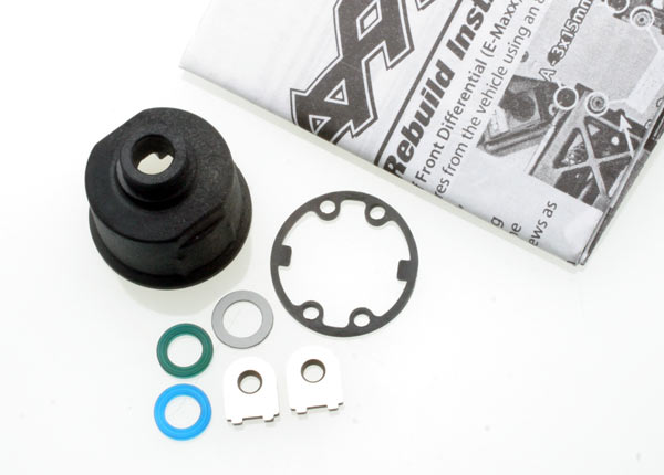 3978 Carrier, differential (heavy duty)/ x-ring gaskets (2)/ ring gear gasket/ bushings (2)/ 6x10x0.5 TW