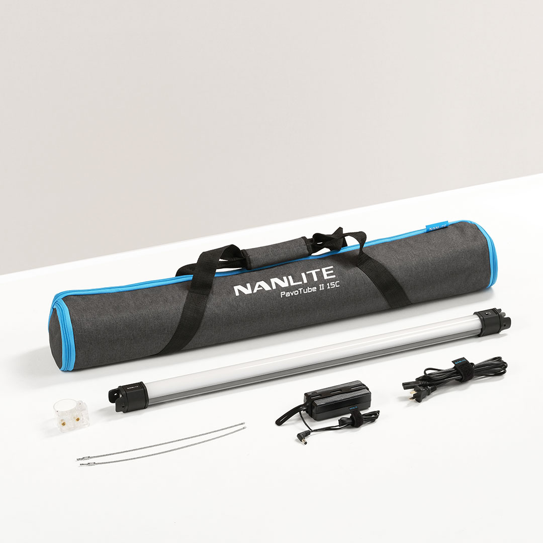 Nanlite Pavotube II 15C LED RGBWW Tube Light 1KIT