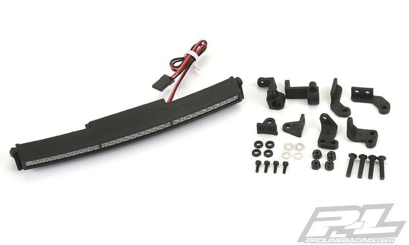 PRO-6276-02 6" Super-Bright LED Light Bar Kit 6V-12V (Curved) fits Rock Crawlers, Rock Racers, Short Course Trucks & 1:8 Monster Trucks