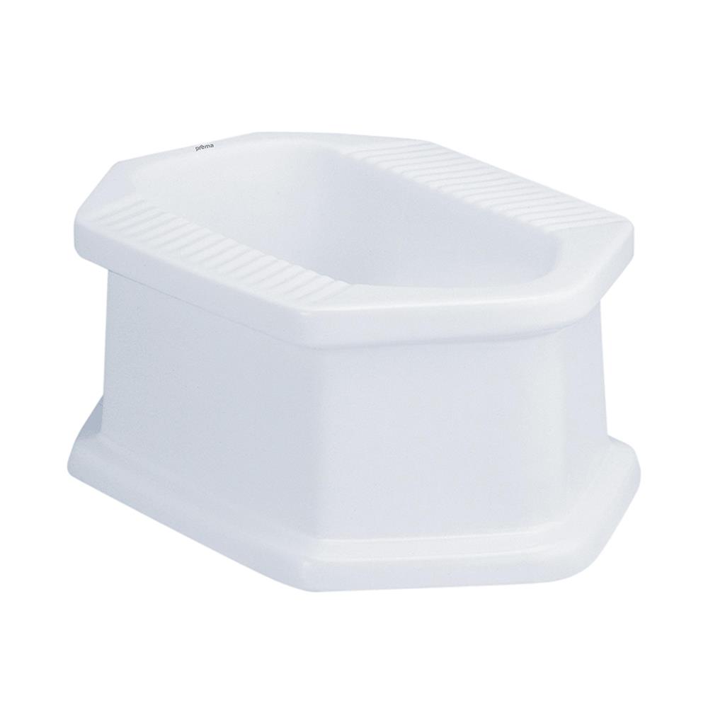 Prema P39010 สุขภัณฑ์นั่งยองมีฐาน ราดน้ำ