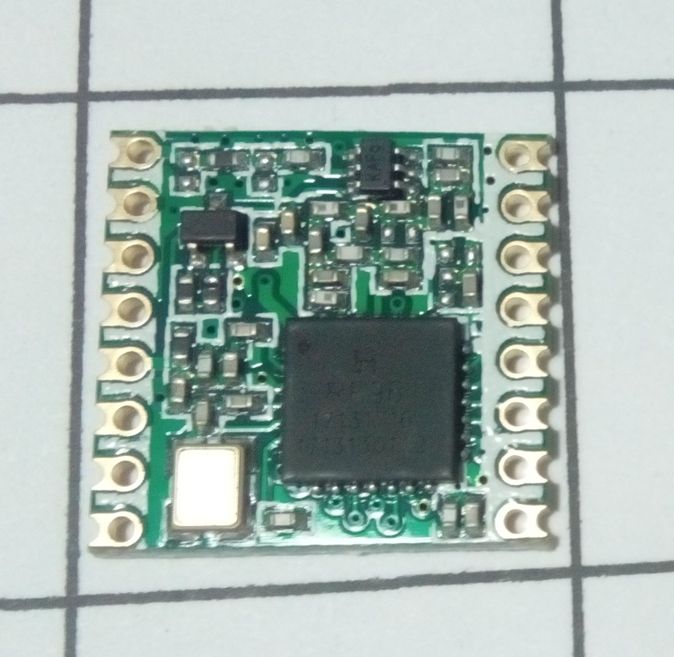 RFM95W 915Mhz ใช้ได้กับ 920-925 Mhz ผลิตโดย HopeRF