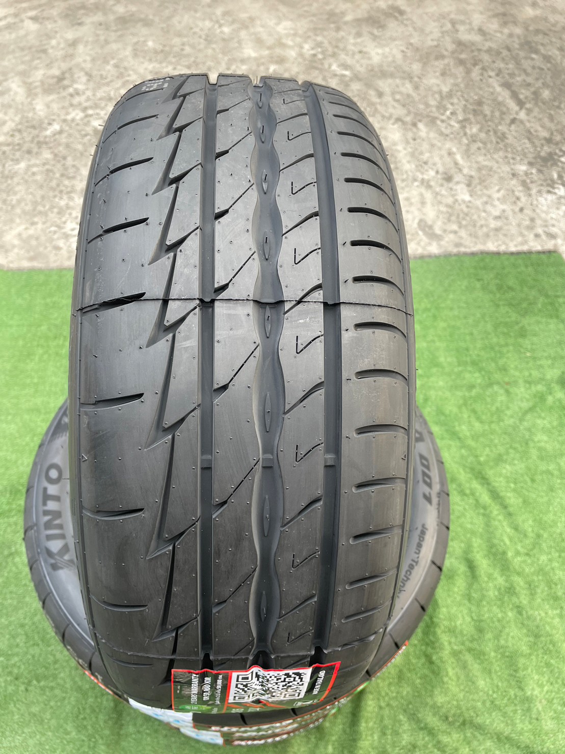 ยางKINTO FORZA 001 Treadwear280 195/50R15 ยางใหม่ 2023