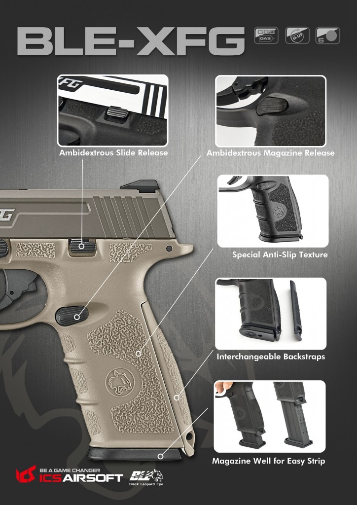 BLE-005-SD1A BLE XFG TWO-TONE BKTN