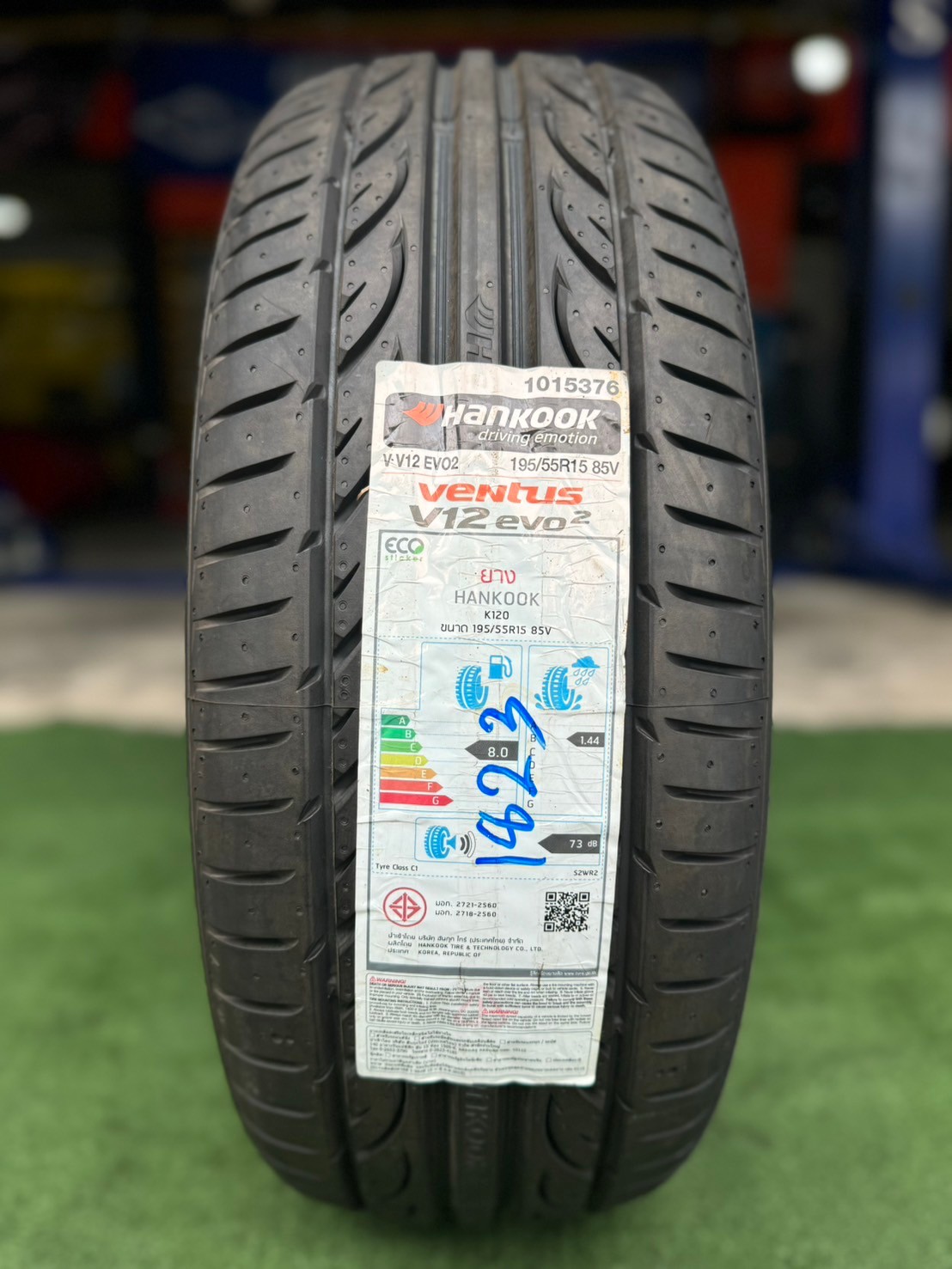 Hankook Vantus V12 195-55R15 ยางใหม่ปี2023 ราคาพิเศษพร้อมติดตั้งฟรี