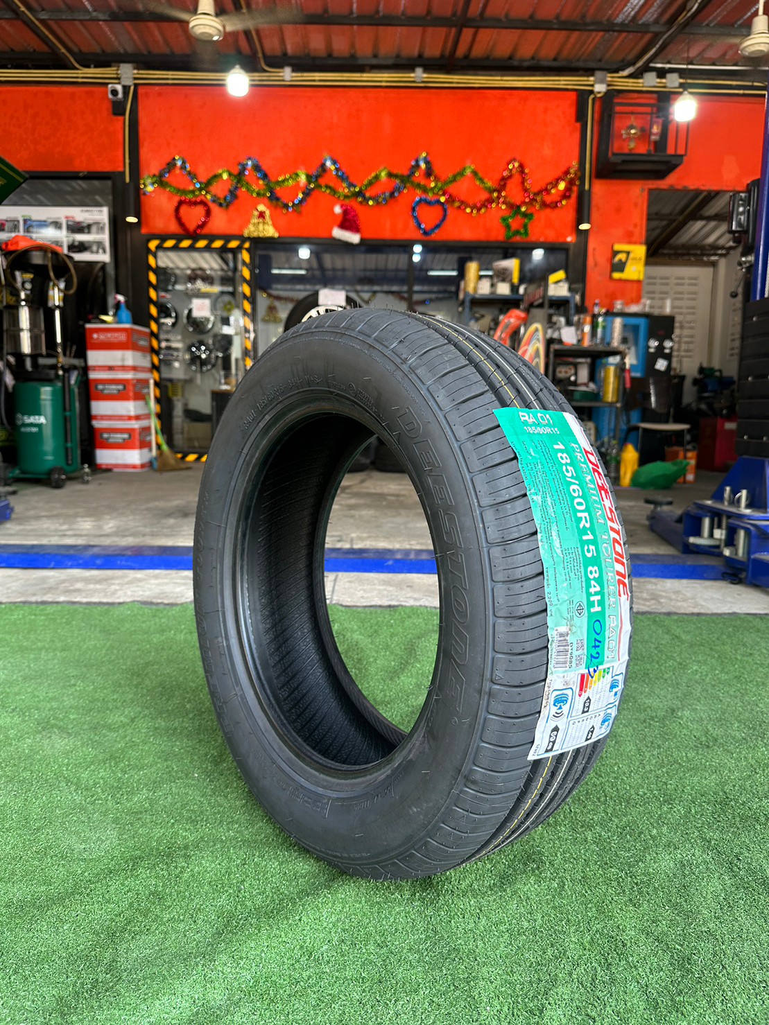 185/60R15 Deestone RA01 ยางใหม่ยางไทยคุณภาพดี ยางใหม่ปี2023