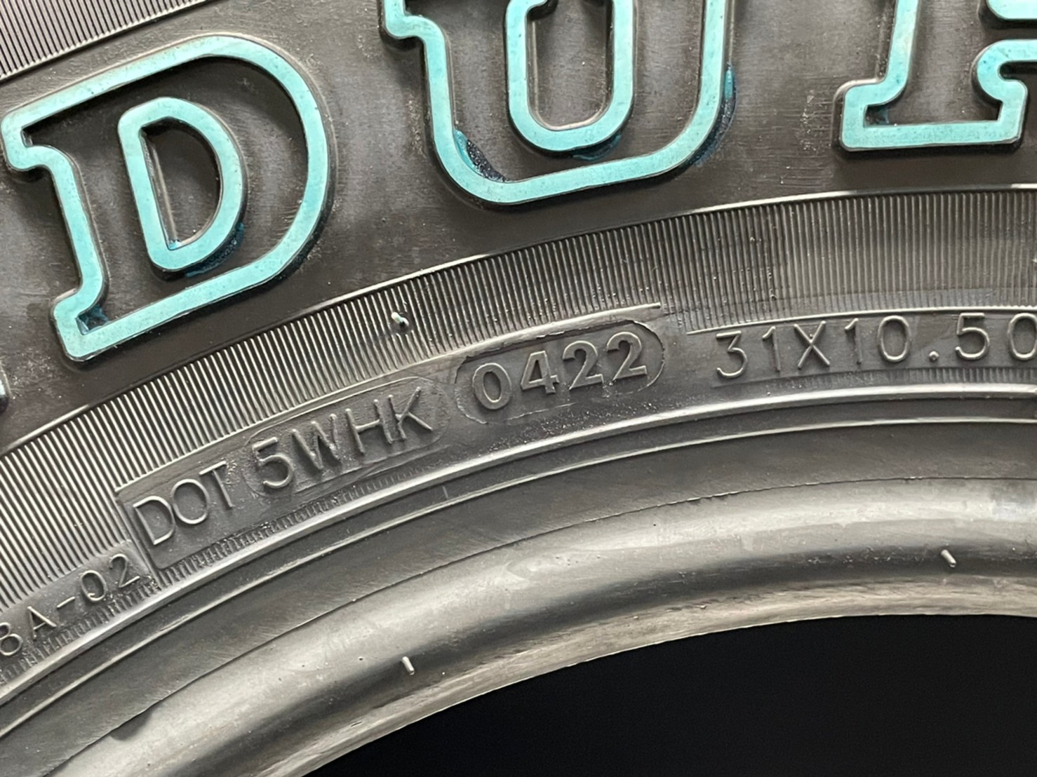 ยางใหม่สายลุยMT Mud Terrain ยางRUNWAY ขนาด31x10.5R15 ยางใหม่ปี2022 ยางสายลุย