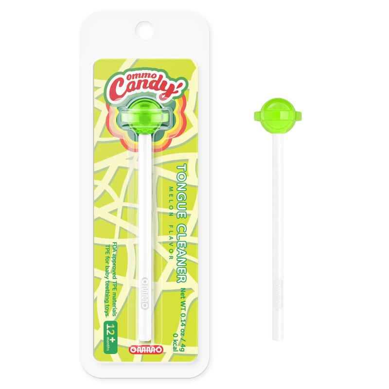 OMMO Candy Tongue Cleaner Strawberry Red /Melon Green / Grape Purple / Pineapple Yellow