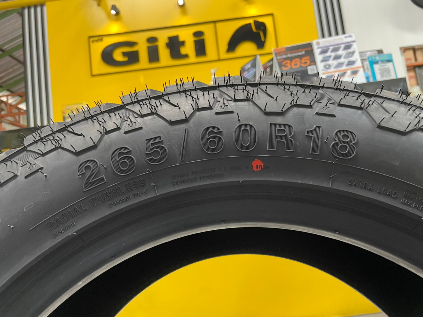 265/60R18 KINTO KAIJA2 ยางAll-Terrian ยางสายลุย ยางใหม่ปี2022 พร้อมติดตั้งฟรี
