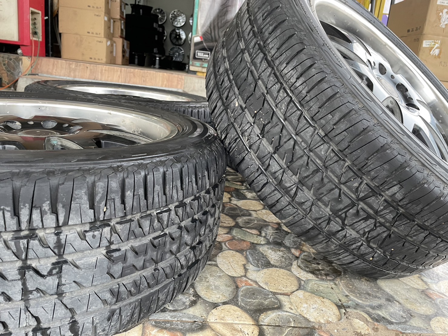 ล้อแม็กซ์ INFINY R-9 ขอบ20 20x9 ET20 6x139.7 สีดำขอบเงา ล้อผลิตไทย พร้อมยาง 265/50R20