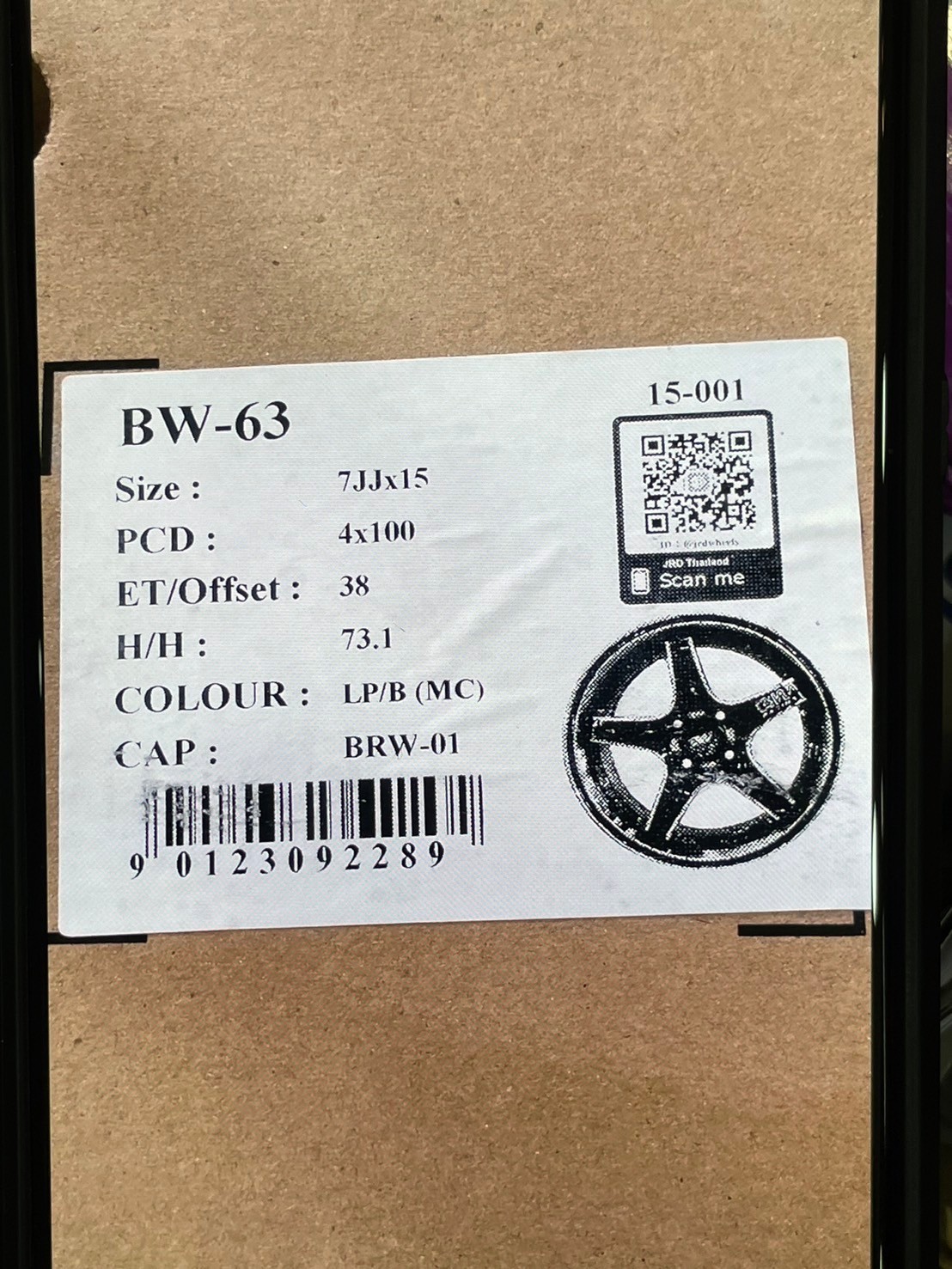 ล้อแม็กใหม่เวลขอบ15 #Weld #ฺBrightwheel #BW-63 ขอบ15 กว้าง7 ออฟ38 4รู100 สีดำขอบเงิน